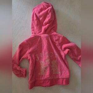 Juicy Couture Sparkling Pink Kids Hoodie